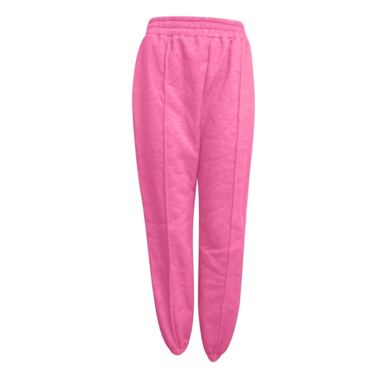 XFLWAM Women s Sweatpants Baggy Casual High Waisted Workout