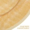 thumbnail image 4 of Arborister Fascinator Hat Base Sinamay Hat Round Sinamay Base Derby Church Wedding Hat DIY Craft Accessories ( Apricot ), 4 of 10