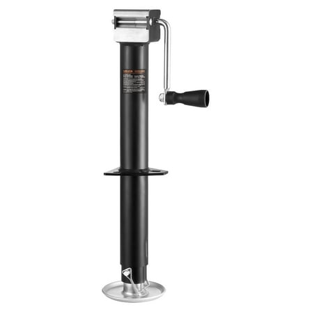 15" Travel Trailer Tongue Jack - 5000 lbs Weight Capacity, Bolt-On A-Frame Design