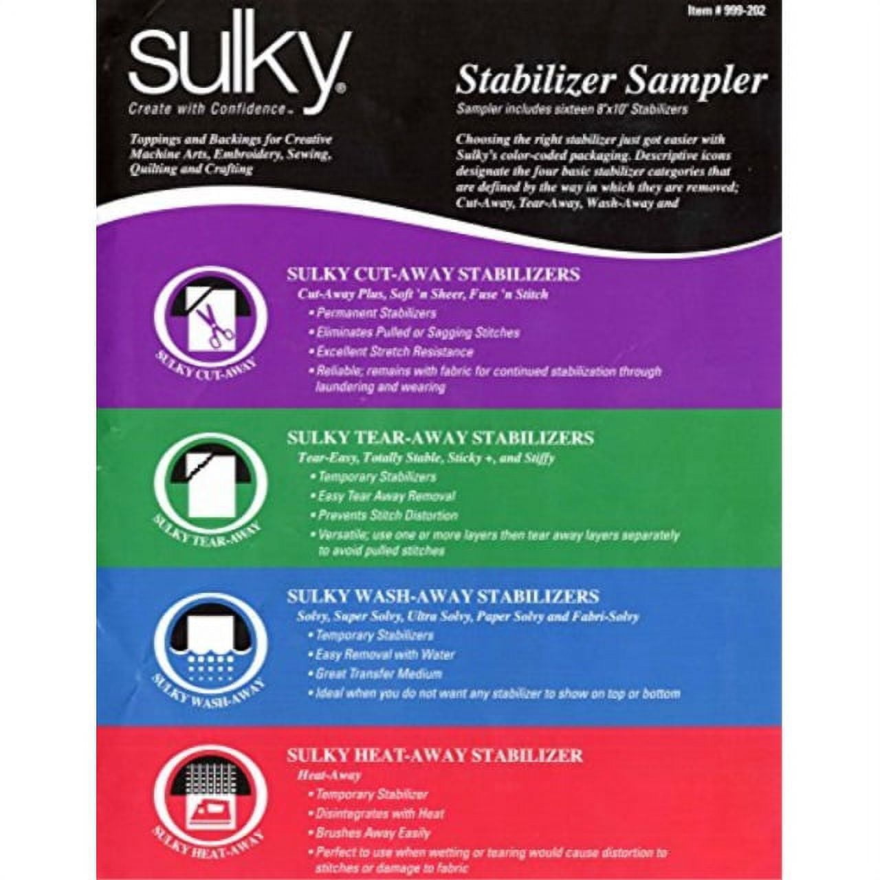Sulky Fuse-n-Stitch 24 X 91 Cm - Stabilisateur Permanent Lourd Pour Broderie