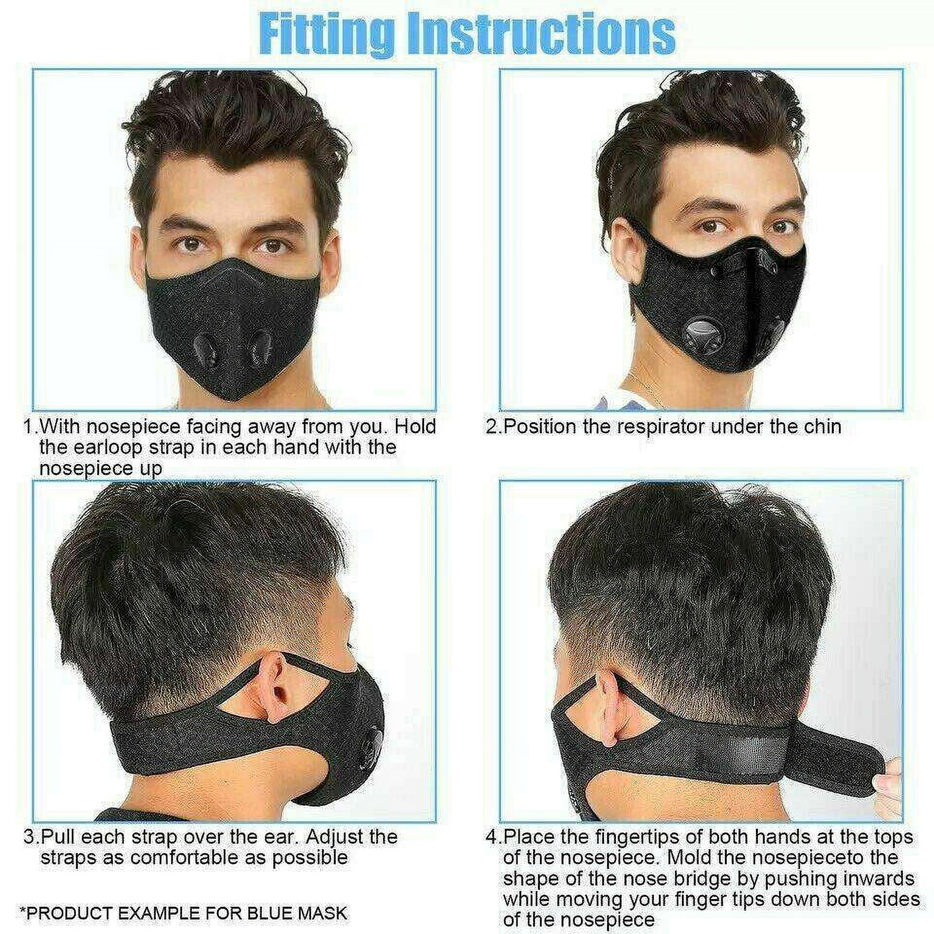 FuturePPE Mesh Sports Face Mask with 5-Layer Carbon FuturePPE Mesh Sports Face Mask with 5-Layer Carbon
