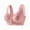 #0005-Pink, variant on Women's Push Up Bra No Trace Plunge Full Coverage Bras Plus Size Support
