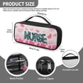thumbnail image 7 of COEQINE Medical Print Heart Stethoscope Storage Bag Stethoscope Bag Storage Bags with Zipper Storage Bags for Moving Nursing Stethoscope Bag for Nurses Stethoscope Case Kit for Doctor, 7 of 7