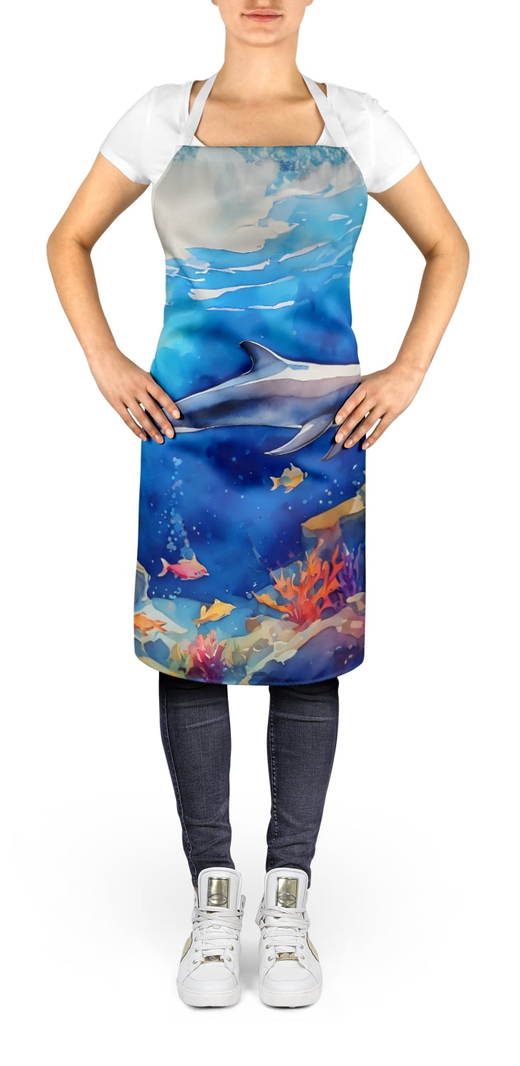Dolphin Apron 27 in x 30 in
