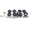 thumbnail image 5 of Pkg of 50 - Black SBR Rubber Push-in Grommet - Inner Diameter 5/8", Outer Diameter 1 1/8", Fits Panel Hole 7/8", Fits Panel Thickness 1/8", 5 of 5