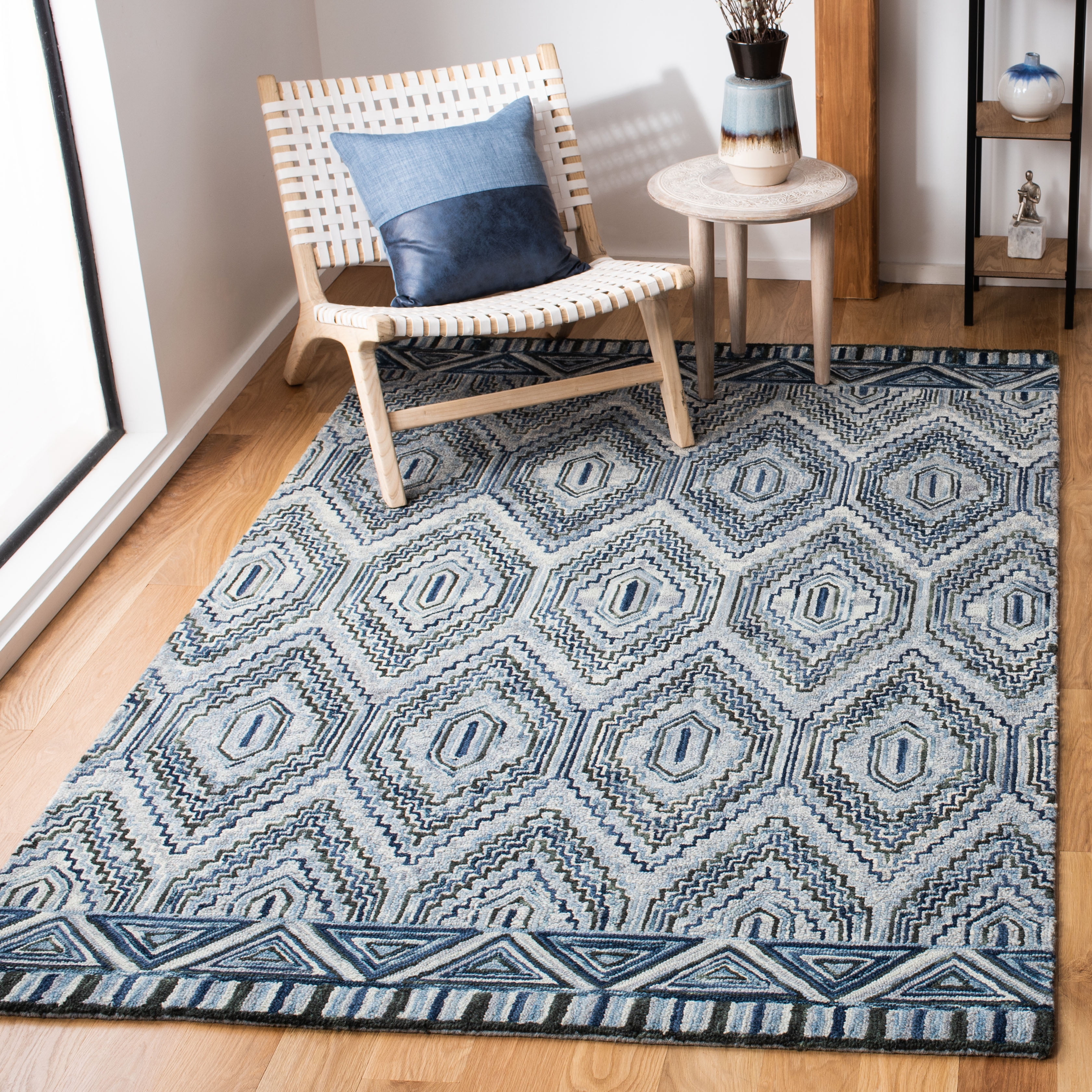 Safavieh Aspen Celandine Geometric Hexagons Area Rug - Walmart.com
