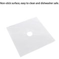thumbnail image 4 of Gas Stove Liners 6 Pack Non-Stick Reusable Fiberglass Stove Top Covers Kitchen Tools Silver, 4 of 8
