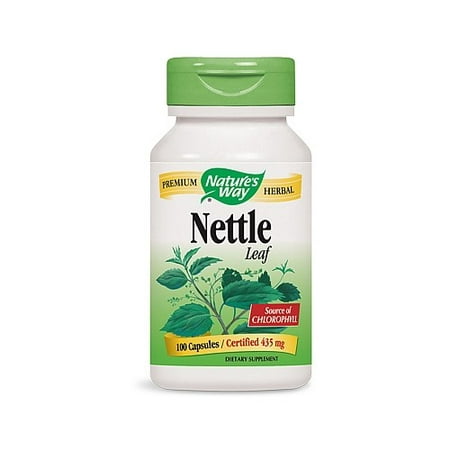Nature's Way Nettle Leaf Capsules 435mg, 100 Ct (Best Stinging Nettle Supplement)