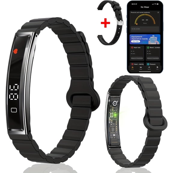 Unisex Touch Screen Smart Bracelet - Fitness/Sleep Tracking, Menstrual Cycle Monitor, Photo Control, for Android & iPhone