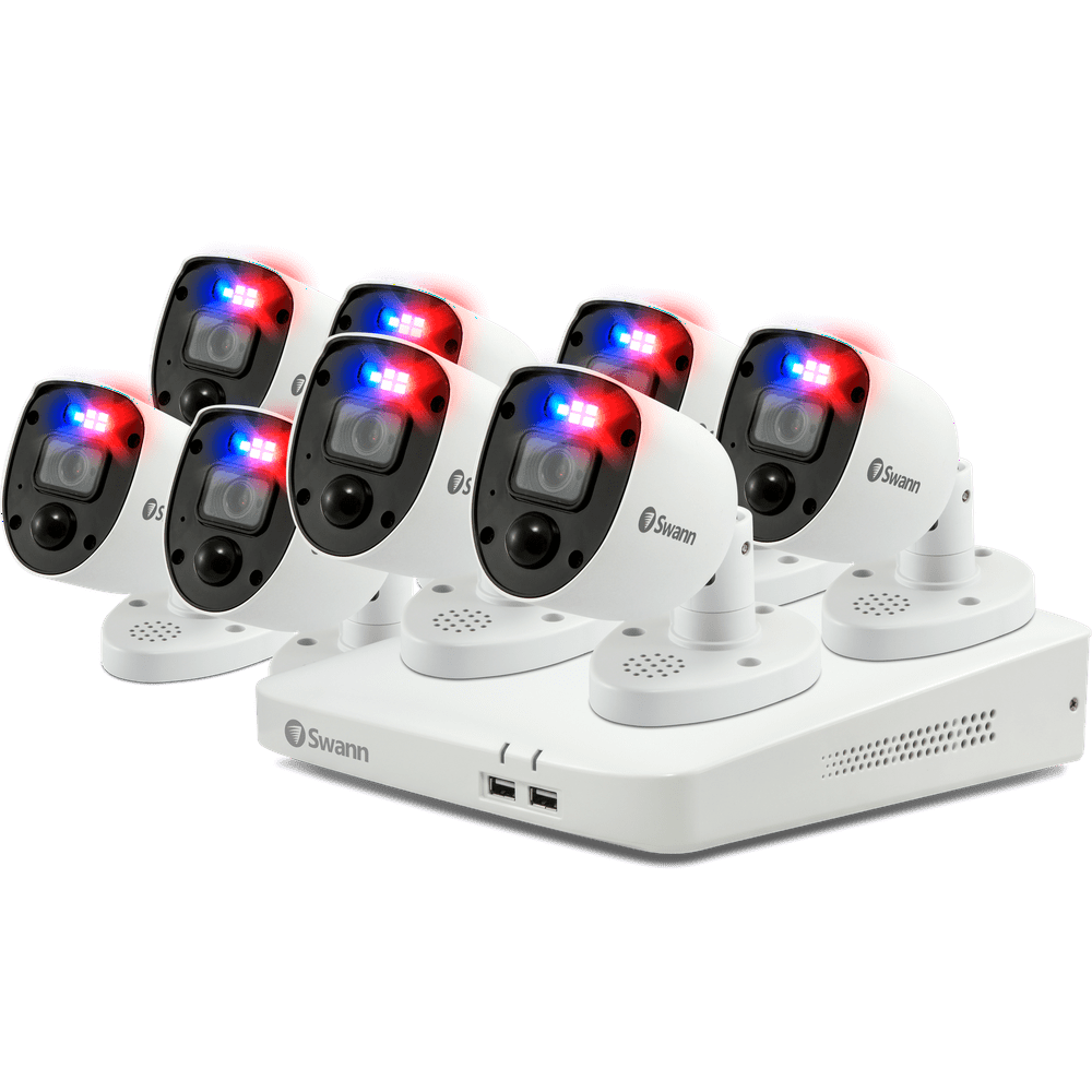 Enforcer 8 Camera 8 Channel 4K Ultra HD DVR Security System - Walmart ...
