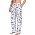 thumbnail image 6 of Naloa Dinosaur Pajama Pants Men, PJ Bottoms, Sleep & Lounge Pants-Large, 6 of 6