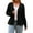 Black, variant on Women Cropped Cardigan Sweaters Bussiness Office Work Suits Jackets Lightweight Long Sleeve Shrug Button Up V Neck Knit Sweater Tops Fall Winter Clothes