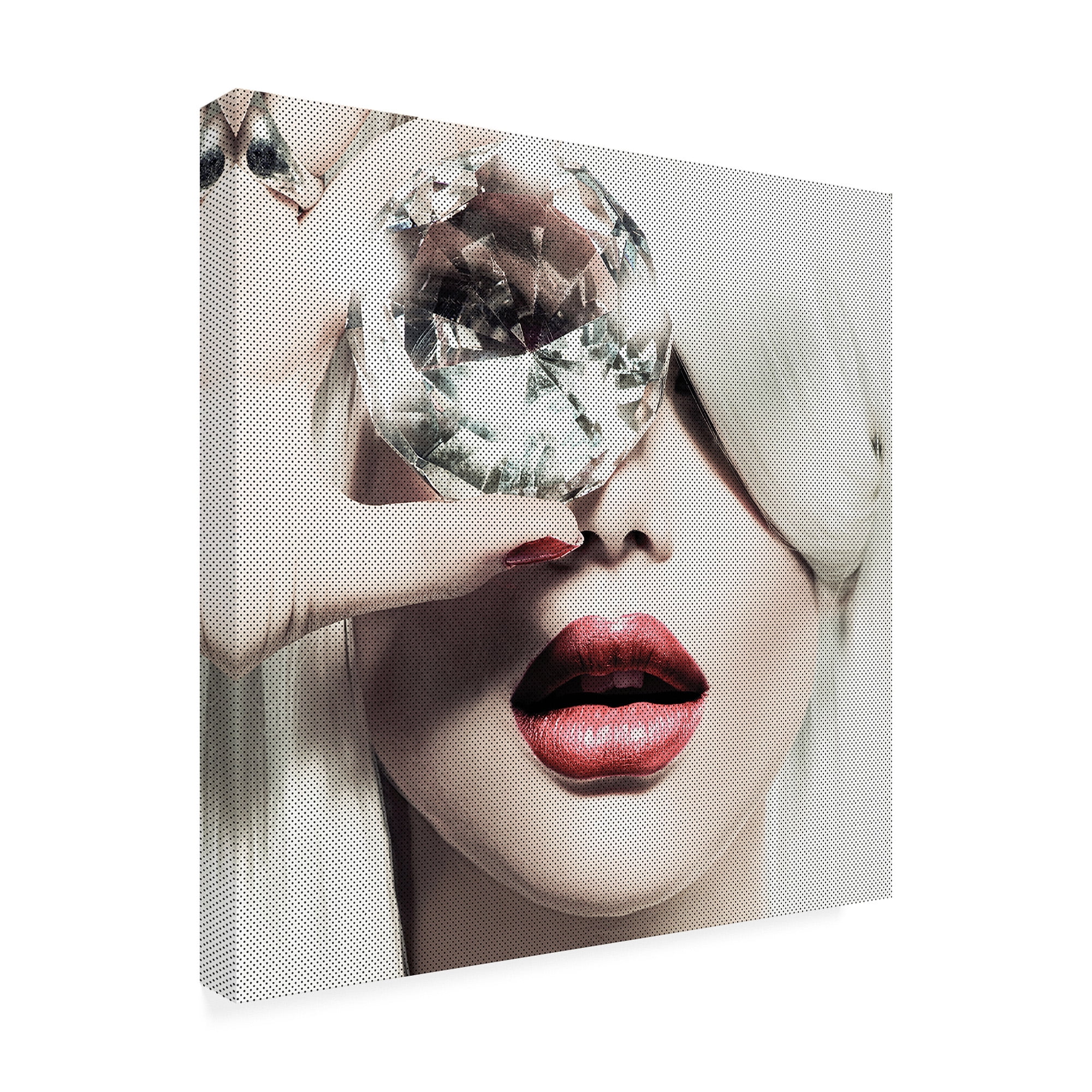 Trademark Fine Art 'Diamonds are Forever' Canvas Art by Incado