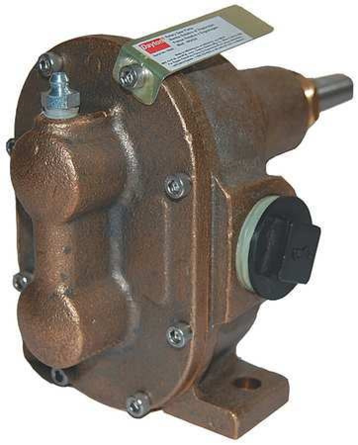 DAYTON 4KHG6 Rotary Gear Pump Head, 3/8 In., 1/3 HP