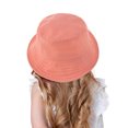 thumbnail image 4 of Husfou Kids Sun Hat, Summer Toddler Hats Breathable for Girls Boys Baby UPF 50+ Beach Hat Adjustable for 12 months-5 years Wide Brim Caps Sun Protection Bucket Hat Children Hat, 4 of 4