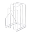 thumbnail image 1 of Ounissouiy Estante para tabla de cortar, estante de almacenamiento para tabla de cortar, estante de almacenamiento de cocina multifuncional Organizadores de utensilios de cocina Blanco Ounissouiy HA027433-02, 1 of 6
