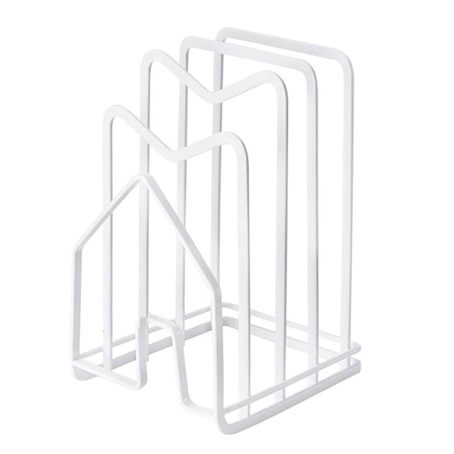 Ounissouiy Estante para tabla de cortar, estante de almacenamiento para tabla de cortar, estante de almacenamiento de cocina multifuncional Organizadores de utensilios de cocina Blanco Ounissouiy HA027433-02