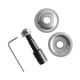 thumbnail image 5 of Eje de muela abrasiva Eje de extensión de amoladora Motor de pulido de acero Adaptador de eje para muela abrasiva Rueda de fibra Rueda de tela Rueda 6 mm 85 g, 5 of 7
