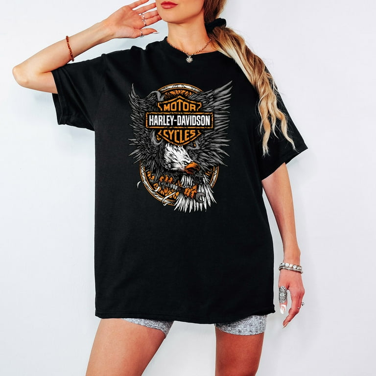 Harley-Davidson Motorcycles Legend Eagle T-Shirt - Classic Fan