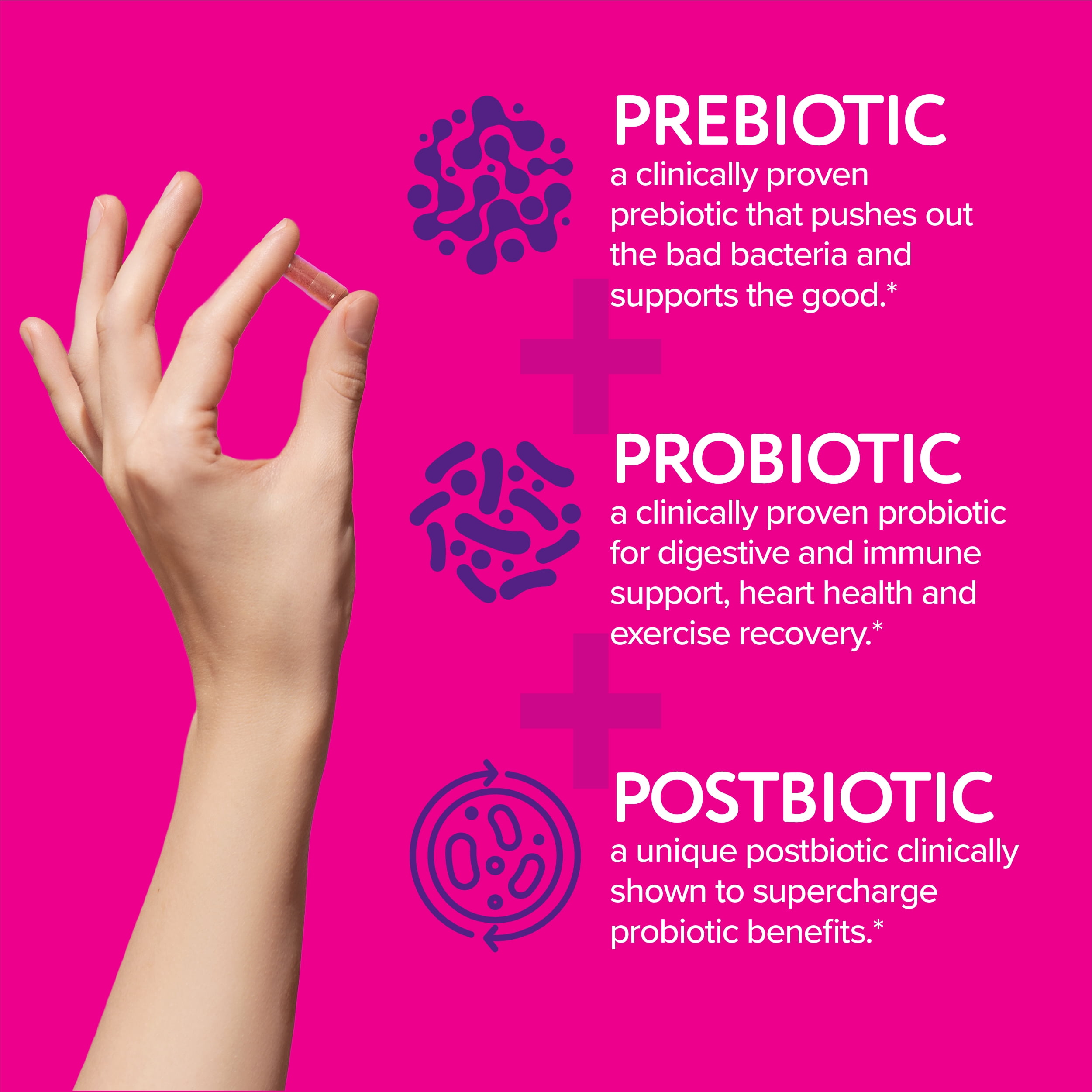 Florajen Triple Action Women's Probiotic 30 Capsules - Walmart.com