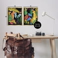 thumbnail image 4 of Stupell Industries Leopards & Tropical Leaves Animals & Insects Painting Gold Floater Framed Canvas Art Print Wall Art, 17 x 21, Set of 2, 4 of 10