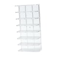 thumbnail image 1 of Xuanheng 1/64 Wheels Display Case 7 Tiers for Mini Figure Action Figurines Miniatures clear, 1 of 8