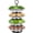 Black, variant on PETGLE Coffee Pod Holder, Coffee Pod Storage Compatible with K-Cups(36 Pods), Kitchen Detachable Coffee Station Organizer, Spins 360-Degrees(Light Blue)
