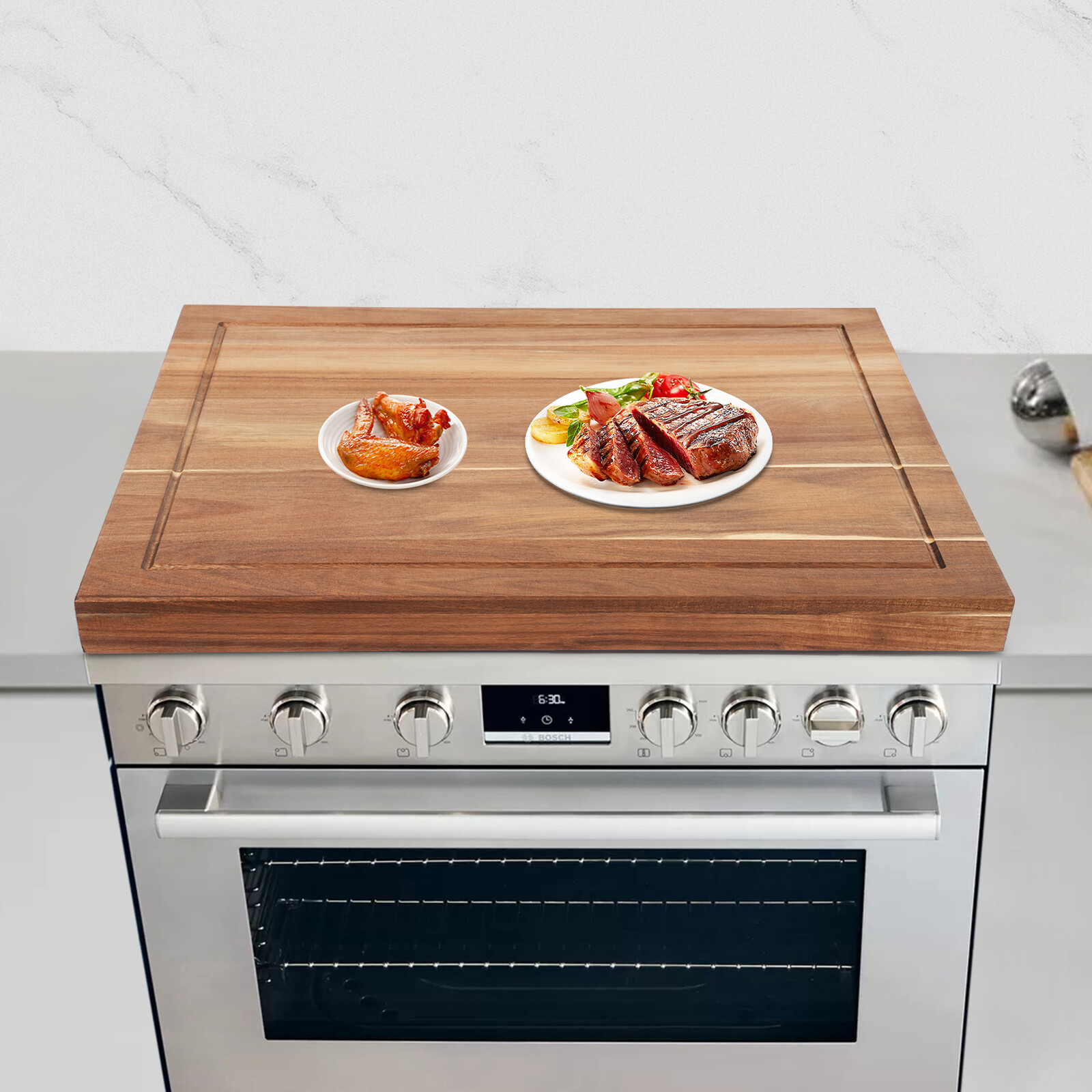 Stove Cover Cooktop Protector Wood Stove Cover 76.2*55.88*6.35cm