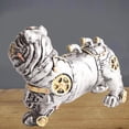thumbnail image 1 of Décoration de Fenêtre, Mécanique Punk Chien Résine Artisanat Chien Résine Statue Design Exquis, 1 of 11