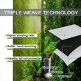 thumbnail image 6 of Forest Blackout Curtains, Natural Tropical Waterfall Jungle River Rainforest Landscape Scenic Print, Bedroom Living Room Kitchen 42" W x 84" L, 6 of 6