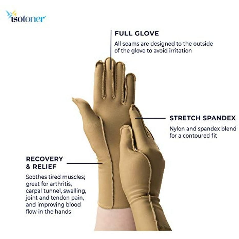 Isotoner Full Finger Therapeutic Glove, X-Small Isotoner Full Finger Therapeutic Glove, X-Small
