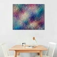 thumbnail image 2 of Orinice Colorful Dots Fine Art Aesthetic Poster & Print Wall Painting for Home Decor Canvas Prints Living Room Bedroom Wall Art 20x16in, 2 of 6