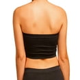 thumbnail image 3 of LAVRA Women’s Regular Size Bandeau Strapless Padded Bra Tube Top, 3 of 3