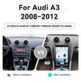 thumbnail image 3 of ZWNAV 12.1 Inch Android 14 Car Radio For Audi A3 2008-2012 Vertical Screen Stereo Multimedia Player Carplay GPS Navigation Uint Auto, 3 of 12