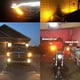 thumbnail image 5 of 9-30V Super Bright Low Power 3157 3156 3057 4157 LED Bulbs with Replacement Projector Lenses for Front/Rear Turn Signal or Rear Parking Light, Amber Y, 5 of 5