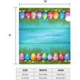 thumbnail image 6 of Colorful Easter Egg Cute Bunny Rabbit Wood Mailbox Covers Magnetic Post Box Cover Wraps Standard Size 21x18 in Inches for Garden Yard Decor, 6 of 6