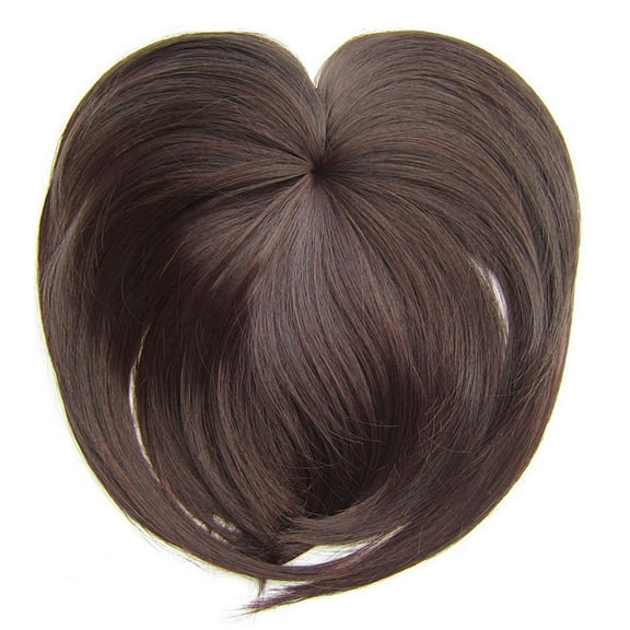 LEORX 1Pack Hair Extensions for Women with Coverage for Hair Loss Dark Brown Hair Fibre