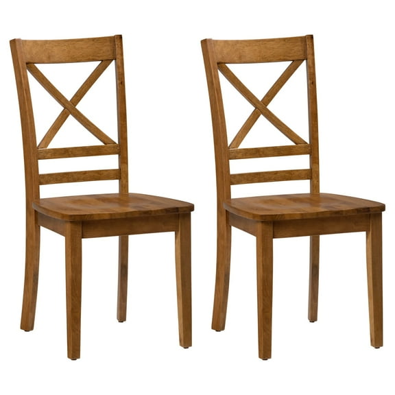 Jofran Simplicity Cross Back Dining Chair - Set of 2