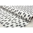 thumbnail image 5 of Isaac Mizrahi Jaxon CM25A Seeing Spots Geometric Contemporary White Area Rug, 8'3"X10'0", 5 of 6