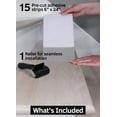 thumbnail image 5 of FINEHOUS 6"x24" Non-Slip Stair Treads Tape (15-Pack) - Clear Anti-Slip Indoor Strips, 5 of 5