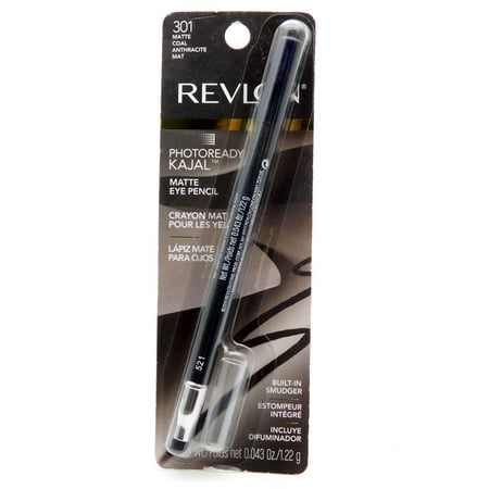 Revlon Photoready Kajal Eye Pencil, Matte Coal, .043