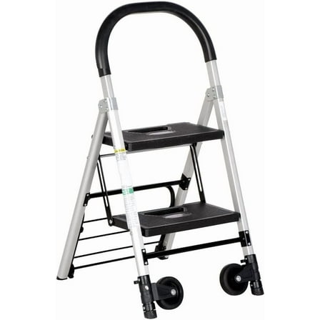 2-Step Ladder with Hand Truck combo