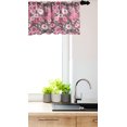 thumbnail image 3 of Ambesonne Flower Window Valance, Vintage Flora English Garden, 42" x 18", Multicolor, 3 of 3