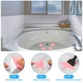 thumbnail image 4 of Uxcell Bathtub Non Slip Stickers Safety Shower Floor Anti Slip Stickers with Adhesive Decals Scraper for Bath Tub Shower Floor Pink, 4 of 7