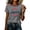Q5-Gray, variant on 250th Years Of American Freedom T-Shirt for Women Short Sleeve Crew Neck Shirt American Flag Design T-Shirts Freedom We the People Classic Summer Tops,Navy M