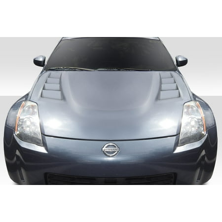 2007-2008 Nissan 350Z Z33 Duraflex TS-3 Hood - 1 Piece