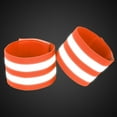 thumbnail image 3 of 8 Pcs Orange Reflective Bands for Wrist Reflective Wristbands High Visibility Cycling Riding Reflector Tape Straps, 3 of 8