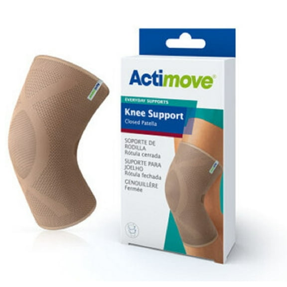 Actimove Knee Support Closed Patella, Beige, Small (12-1/4″ - 14-1/4″)