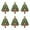 F, variant on Uehgn 6Pcs Enamel Christmas Napkin Rings Elegant Xmas Tree Reindeer Snowflake Napkin Holders Christmas Wedding Party Table Decor
