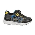 thumbnail image 4 of DC Comics Batman Boys Hook & Loop Sneakers with One White Light, 4 of 8